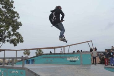 Skater en acción