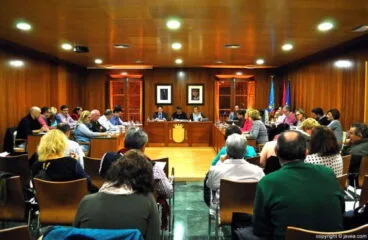 Una sesión del Pleno de Jávea