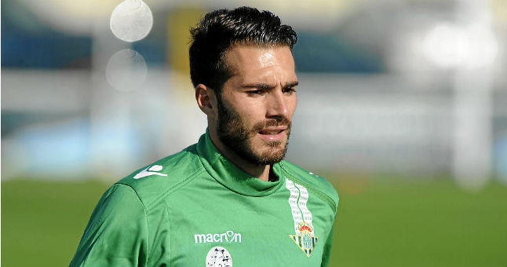 Xavi Torres jugador del Real Betis Balompie