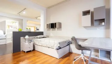 Dormitorio juvenil con escritorio – Muebles Martinez
