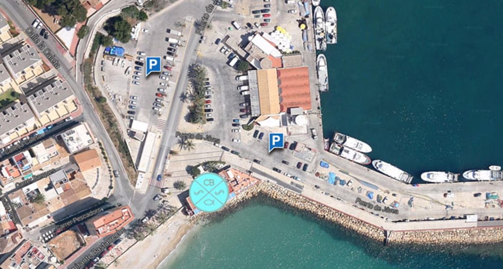 Parking en el Puerto de Jávea