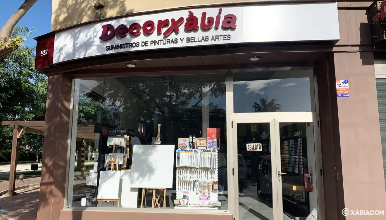 Tienda pinturas Jávea - DecorXàbia