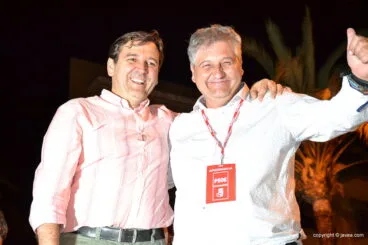 Antonio Miragall y Quico Moragues concejales del PSOE