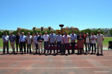 Autoridades en la ceremonia de clausura de los Mini Jocs
