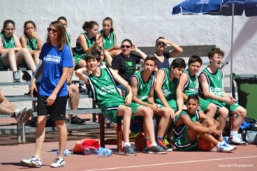 Banquillo del Jávea básket