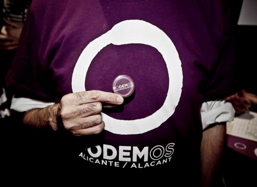 Camiseta de Podemos