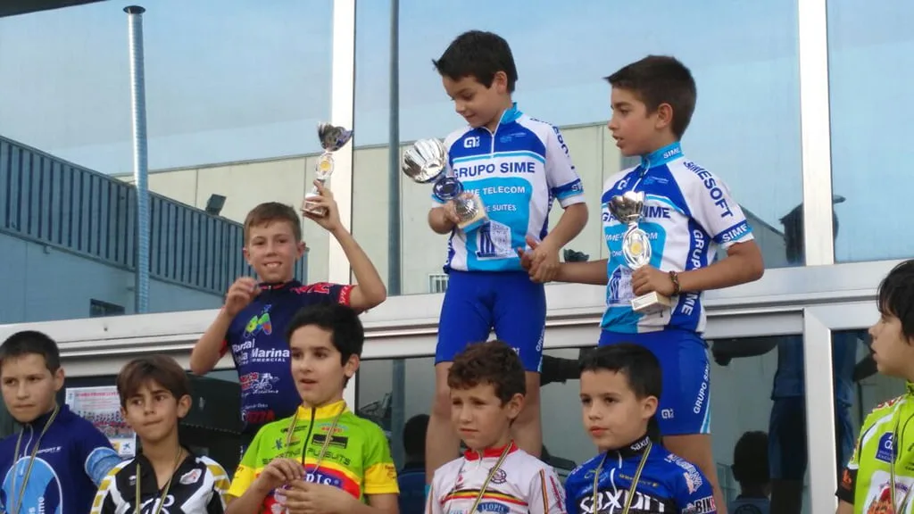 David Ivars en el podium de Guardamar