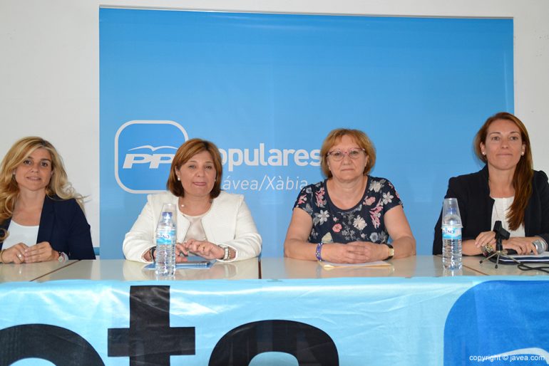 Encuentro de mujeres del PP en Jávea