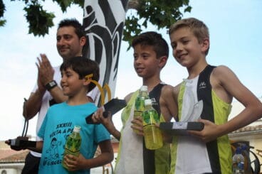 Jesús Benavent y Carlos González podium Pego