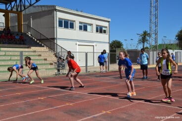 Salida de una serie de 80 metros
