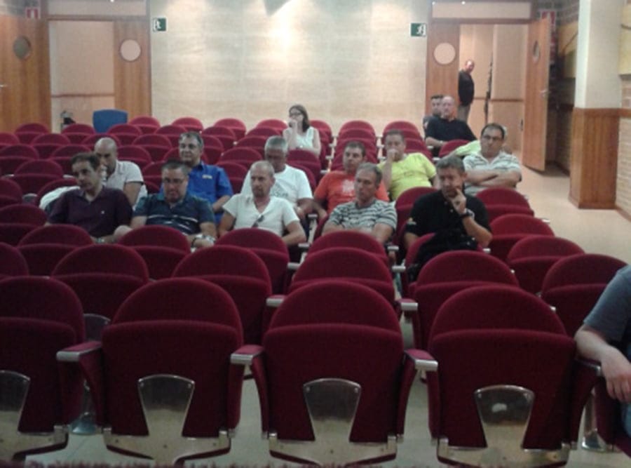 Una de las Asambleas del CD. Jávea