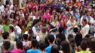 Pregon Fogueres Xàbia 2015 – llegada de la Reina