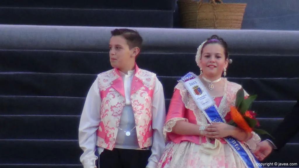 Proclamación infantil Fogueres Xàbia 2015 - Presidentes juveniles 2015