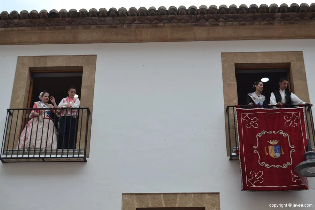 Pregon Fogueres Xàbia 2015 - presidentes de la comisión