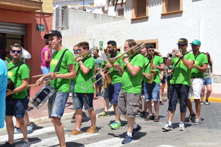 Día de les Quintades en Xàbia - Cachorras band