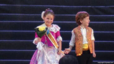 Proclamación infantil Fogueres Xàbia 2015 – Corte de honor infantil