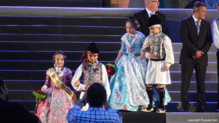 Proclamação das crianças Fogueres Xàbia 2015 - convidados de Valência