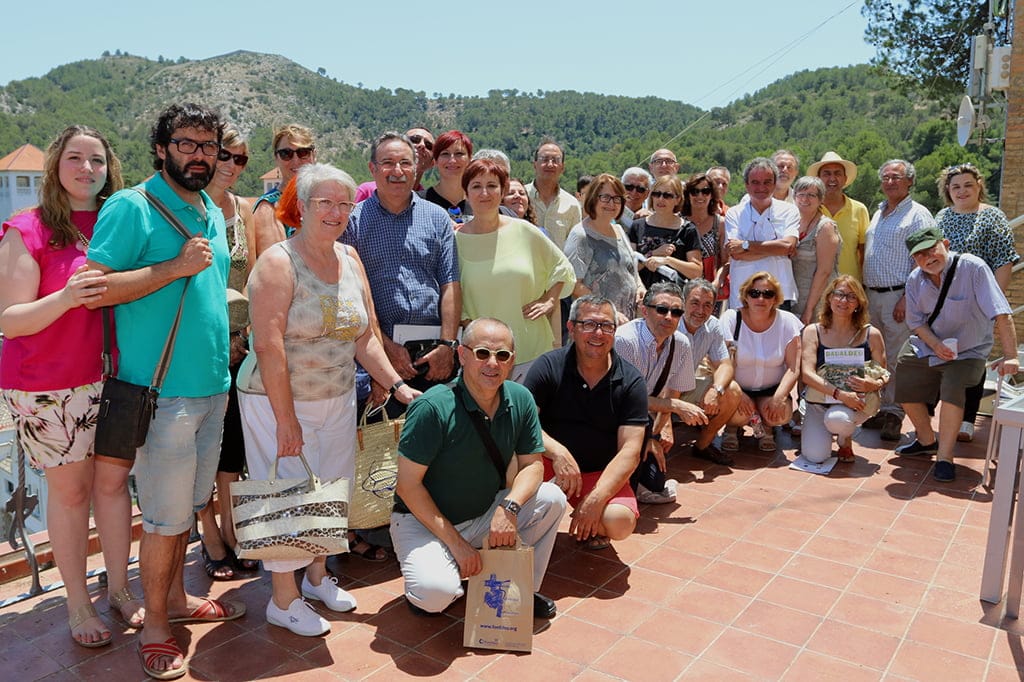 Asistentes a la presenteación de la revista Daualdeu en Fontilles.