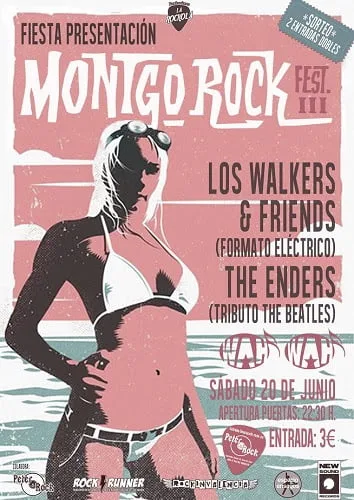 Cartel presentación Montgo Rock Festival