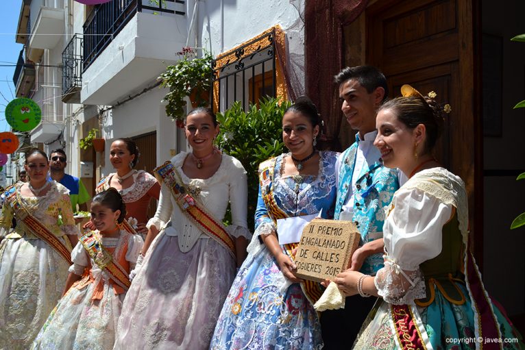 Comisión de la calle San Cristobal con Lucía Catalá