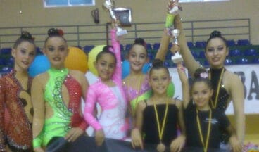 Gimnastas del CD. Montgó Xàbia