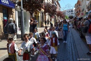 Inicio del pasacalle de la ofrenda