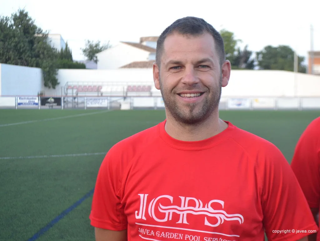 Jose Luis Bisquert técnico del CD. Jávea