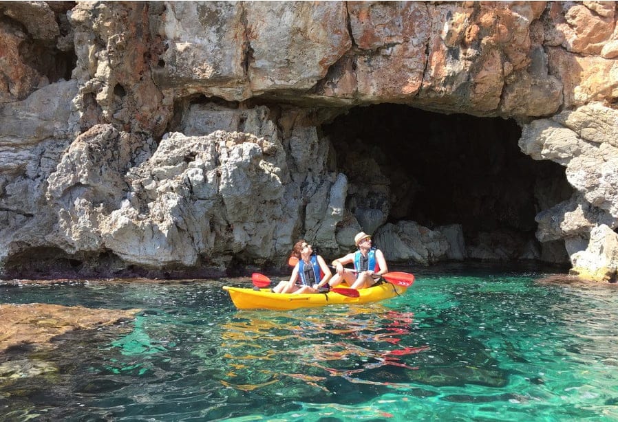 Kayak en Dénia con Aventura Pata Negra