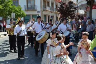 La música acompañó el pasacalles