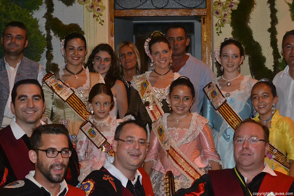 La tuna de Jávea en la serenata a la reina de Fogueres 2014