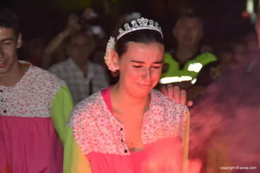 Lagrimas en el rostro de Lucía