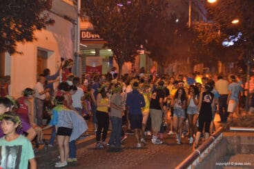 Las calles se llenaron de vecinos