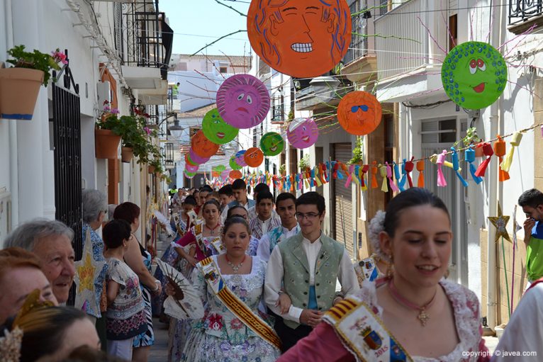 Pasacalle en la calle San Cristóbal