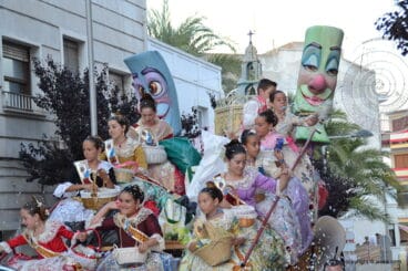 Una de las carrozas infantiles