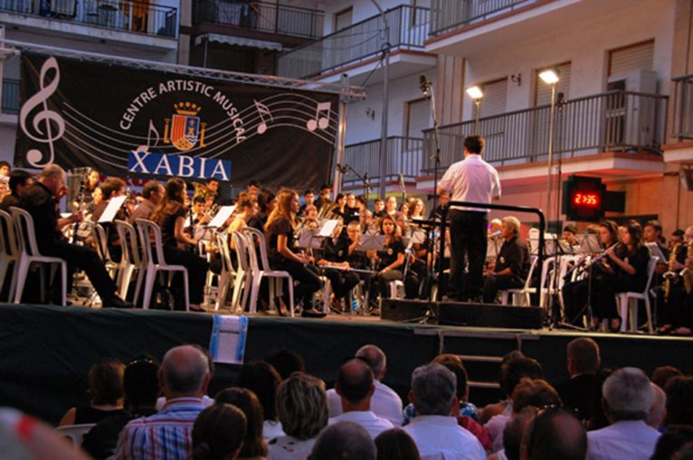 concierto del Centre Artistic Musical de Xàbia