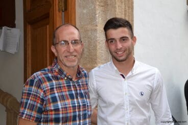 Antonio Sivera con Vicent Colomer