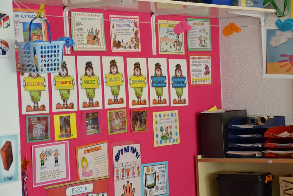 Aula de un colegio