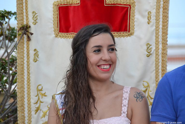 Beatriz Díaz abanderada cristiana 2015