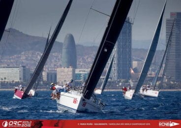 El Pez de Abril en plena regata