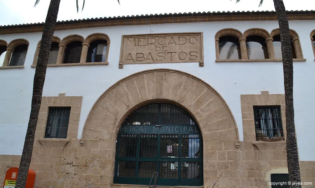 Fachada del Mercado Municipal de Jávea