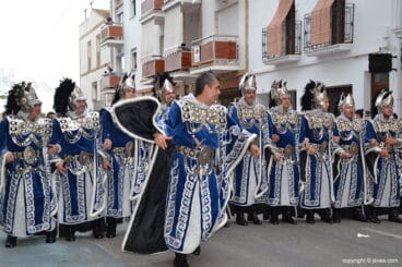 Filà Trabuquers escuadra de hombres