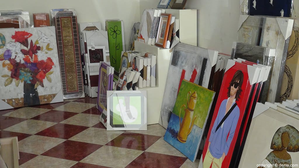 Gran variedad de cuadros