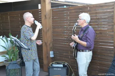 Joan Soler y Lucho Aguilar