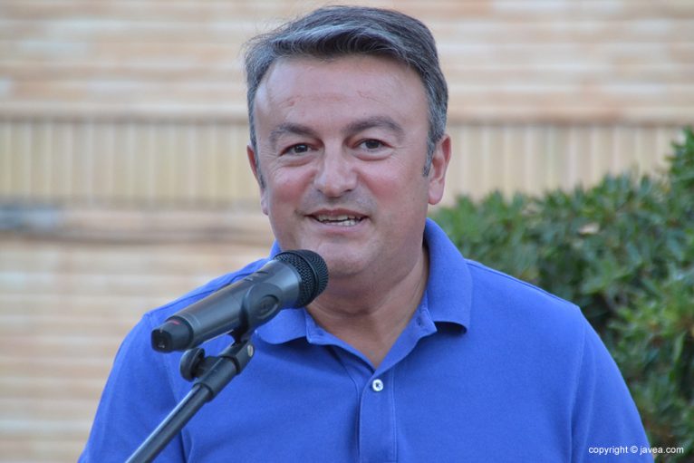 José Chulvi durante su discurso