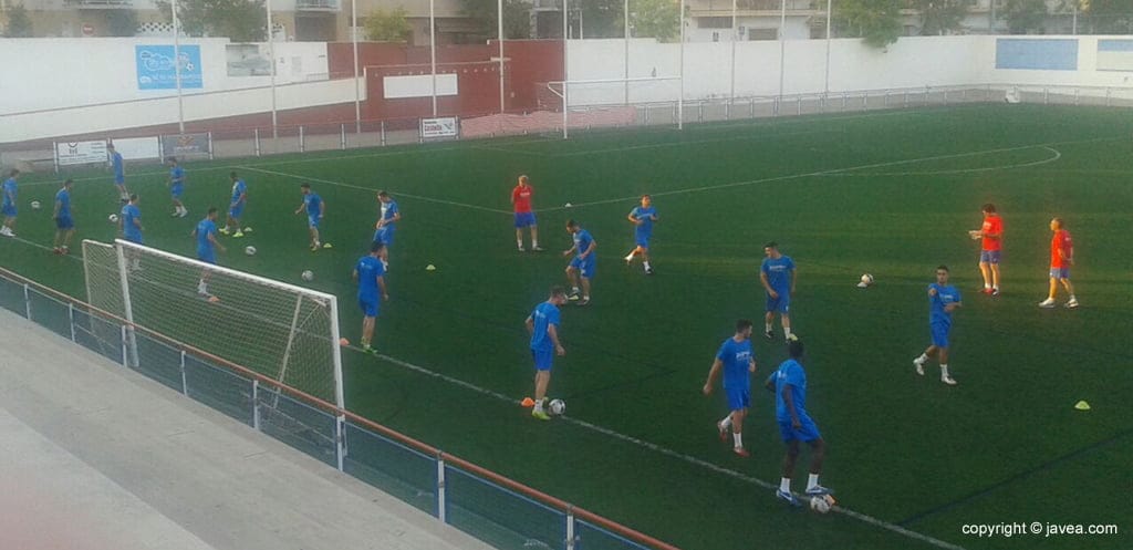 Los jugadores javienses han comenzado a trabajar