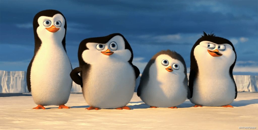 Pingüinos de Madagascar