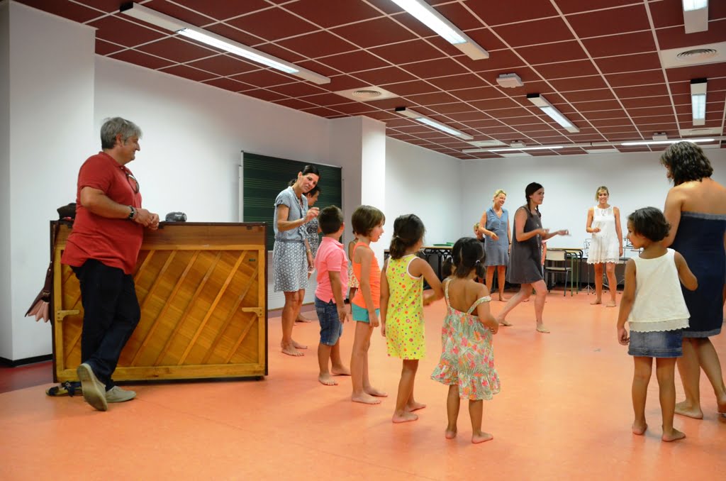 Quico Moragues asistió al taller para niños