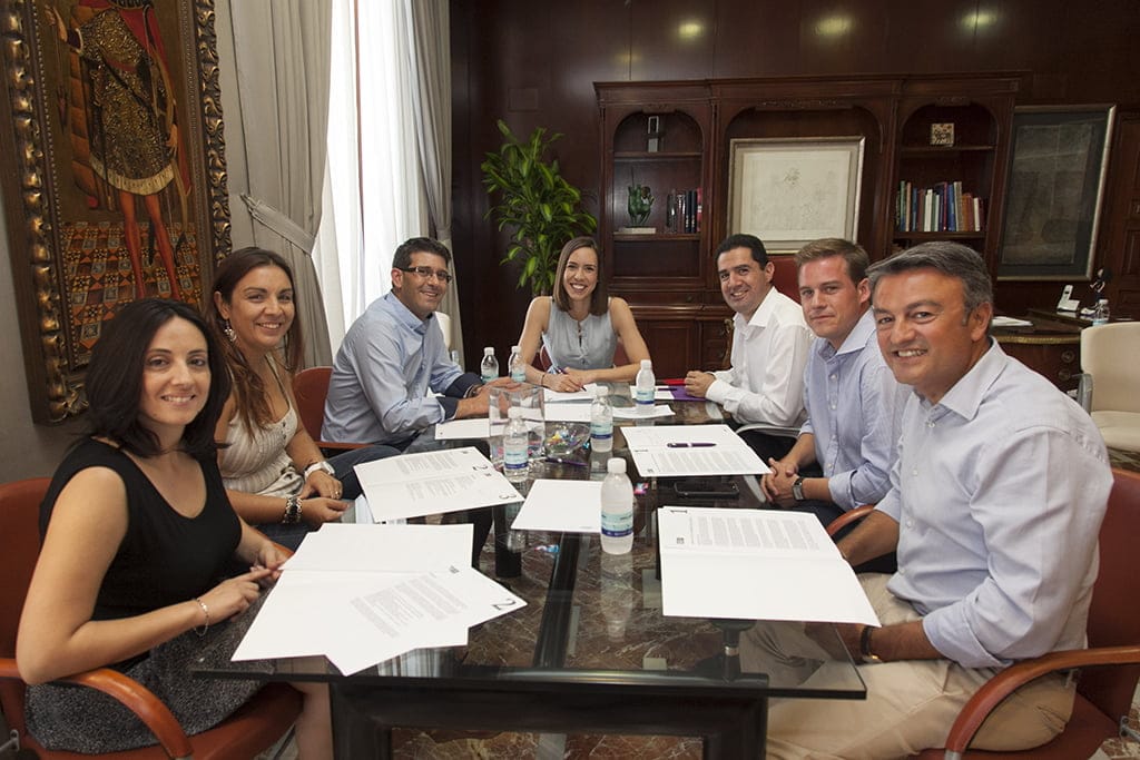 Reunión de alcaldes de la Alianza de las Comarcas Centrales