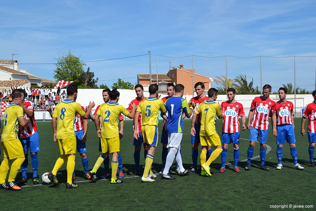 Ultima visita del Dénia al municipal de Jávea