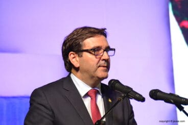 Antonio Miragall en su discurso